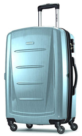 Samsonite Winfield 2 Hardside Luggage with Spinner Wheels Ice Blue Checked Medium 24 Inch U3